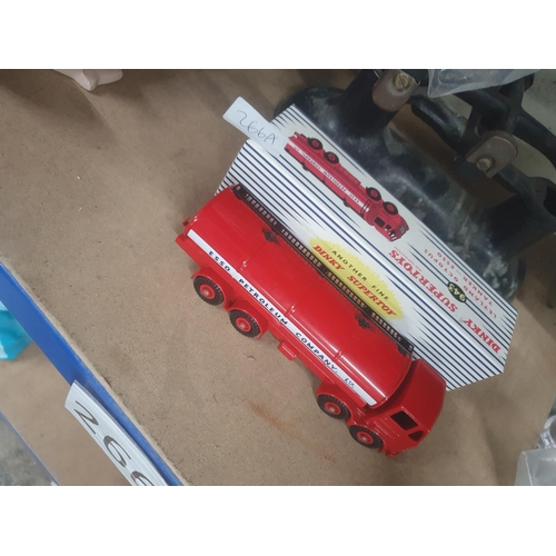 266A - boxed dinky Atlas Esso tanker