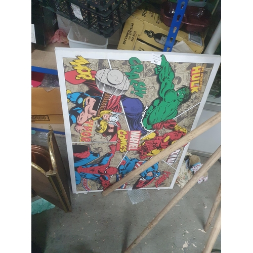 414 - marvel canvas UNABLE TO POST