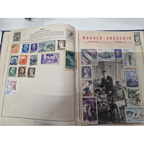 54 - Vintage stamp album British & Colonial