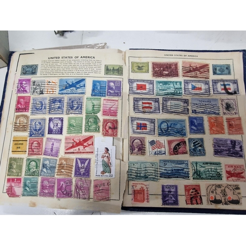 54 - Vintage stamp album British & Colonial