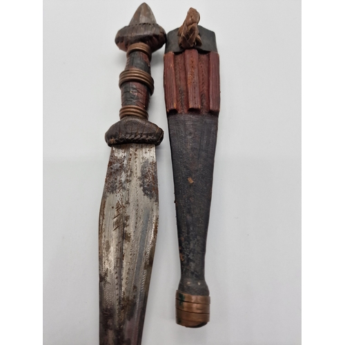 93A - Old African tribal Dagger 11