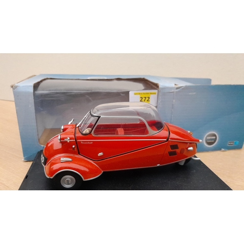 272 - Boxed Oxford Diecast Messerschmitt Bubble Car