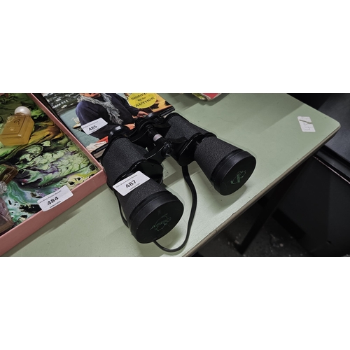 487 - greenkat 12x50 exrtra wide angle binoculars