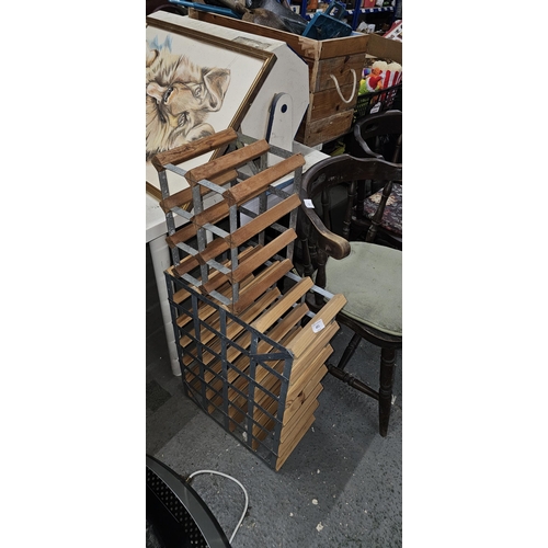 491 - 2 wine racks UNABLE TO POST