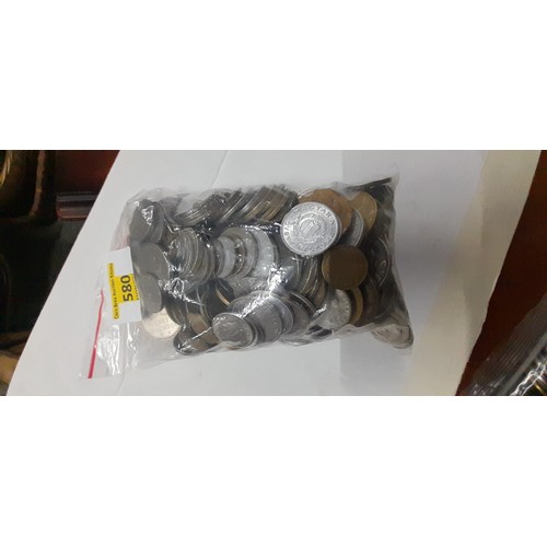 580 - 1kg of coins