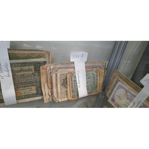 796A - 19 German banknotes