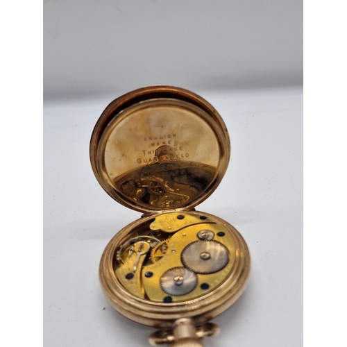 109A - Truro Retailer pocket watch Gold Plated GWO