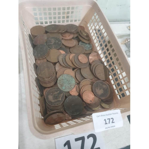 172 - basket coins old