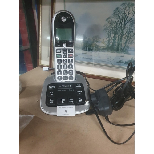 4 - BT cordless house phone