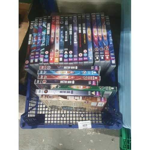 403 - doctor who dvds