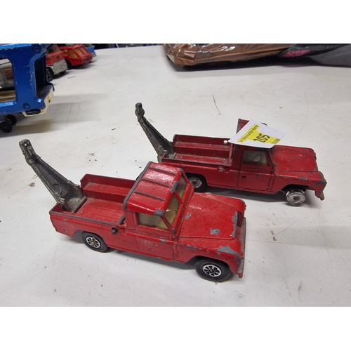 205 - 1970s Corgi landrovers