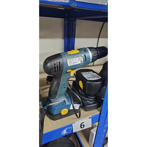 6 - 18v battery drill gwo