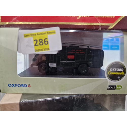 286 - Oxford Fire Engine 1:76