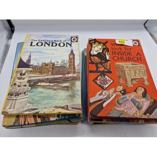 441 - 1960s Ladybird books various series some with dust covers