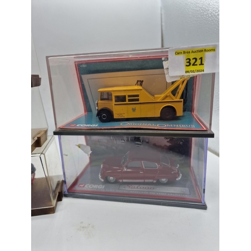 321 - 2  x Corgi Car