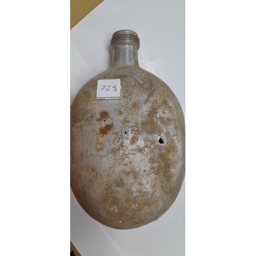 729 - WW2 German military flask, 1940