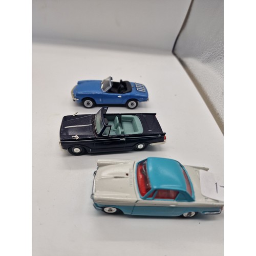 171A - 1970s Corgi Herald, 90s Vanguard Herald & Norev Spitfire