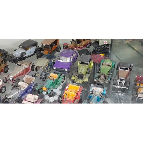 487 - Huge lot of vintage car models