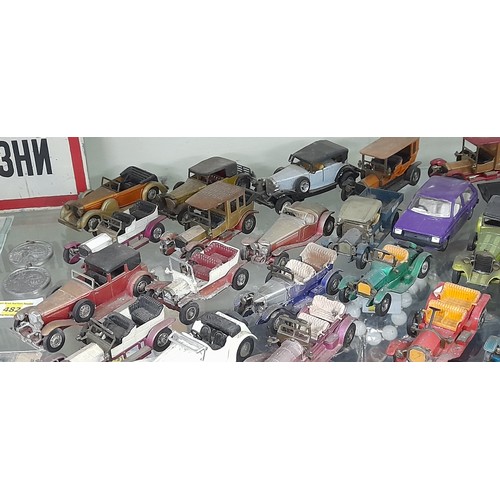 487 - Huge lot of vintage car models