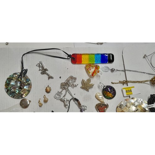 498 - Costume jewellery