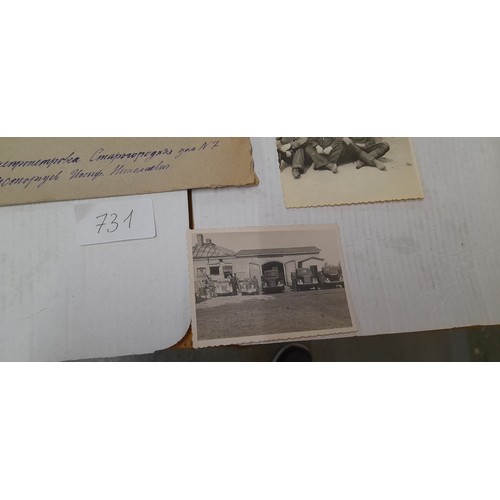 731 - Old photos and envelopes