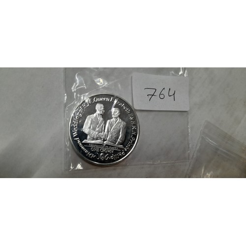 764 - Big silver coin