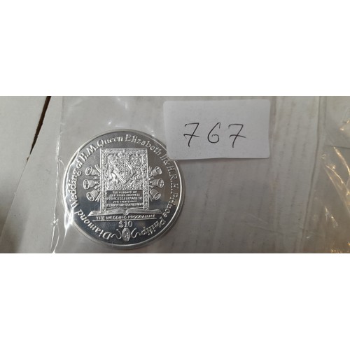 767 - Big silver coin