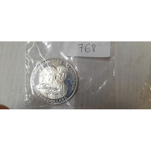 768 - Big silver coin