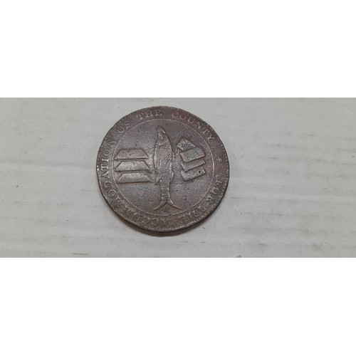 834 - Cornish penny, 1811