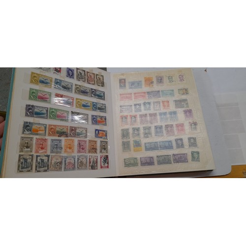 839 - Stamp album, full for 70%