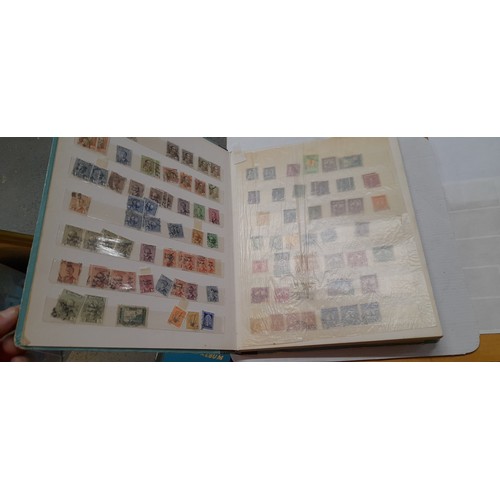 839 - Stamp album, full for 70%