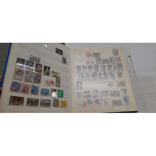 841 - Stamp album, full for 40%