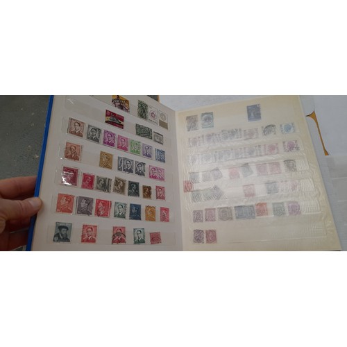 841 - Stamp album, full for 40%