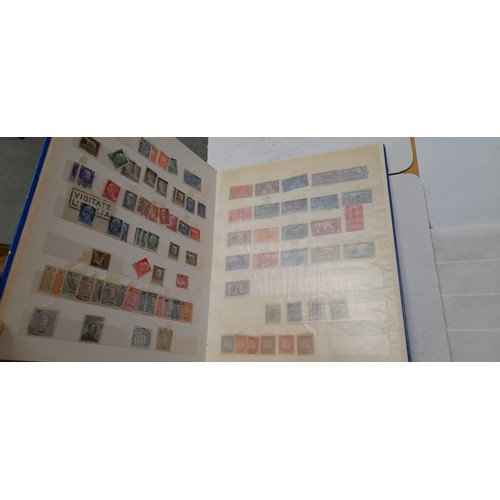 843 - Stamp album, full for 40%