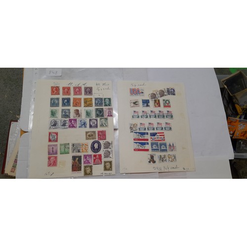 848 - American stamps