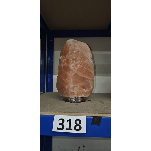 318 - Himalayan salt object