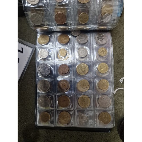 126 - Coin album With Coins