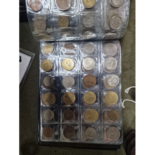 126 - Coin album With Coins