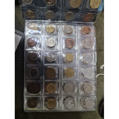 126 - Coin album With Coins