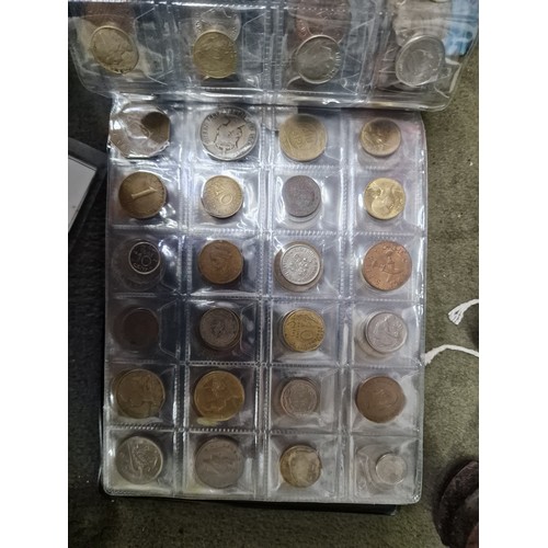 126 - Coin album With Coins