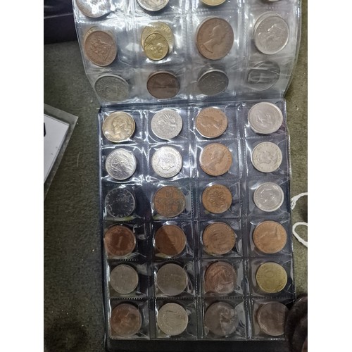 126 - Coin album With Coins