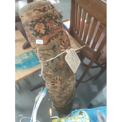 118A - BANGLADESH sharat jute rug 5ft x 4ft UNABLE TO POST