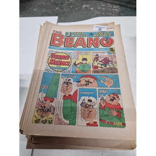 37 - 90 plus Beano Comics 1980s/90s