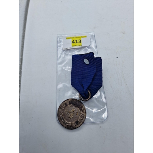 413 - WW2 German 4 year service medal