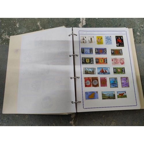681 - Whole album of different stamps.