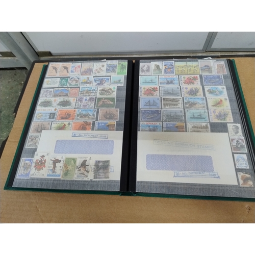 684 - Good selection of world stamps, 100% full album