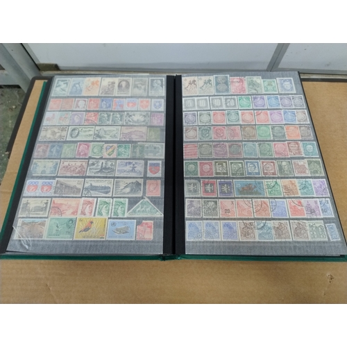 684 - Good selection of world stamps, 100% full album