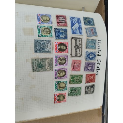 685 - Old stamps in album