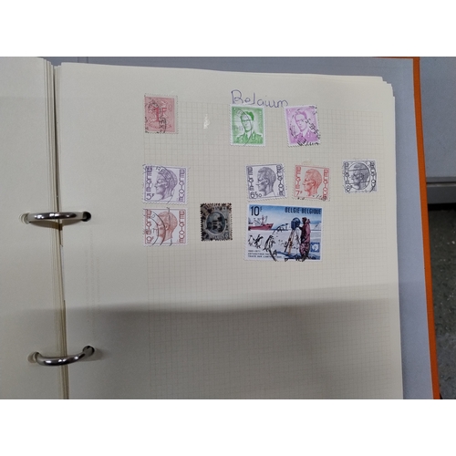 686 - Album with different stamps