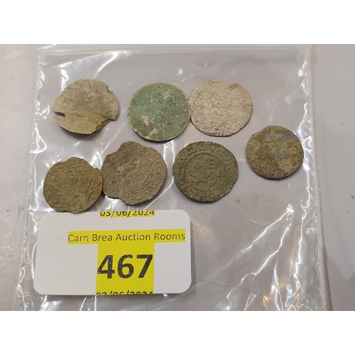 467 - Old European coins